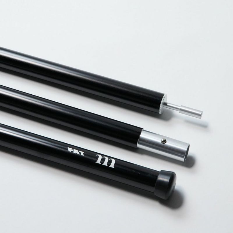 ムラコ muraco FAT210 タープポール　最長210cm ２本セット ムラコ ノースポールファット 210 muraco NORTHPOLE FAT 210cm