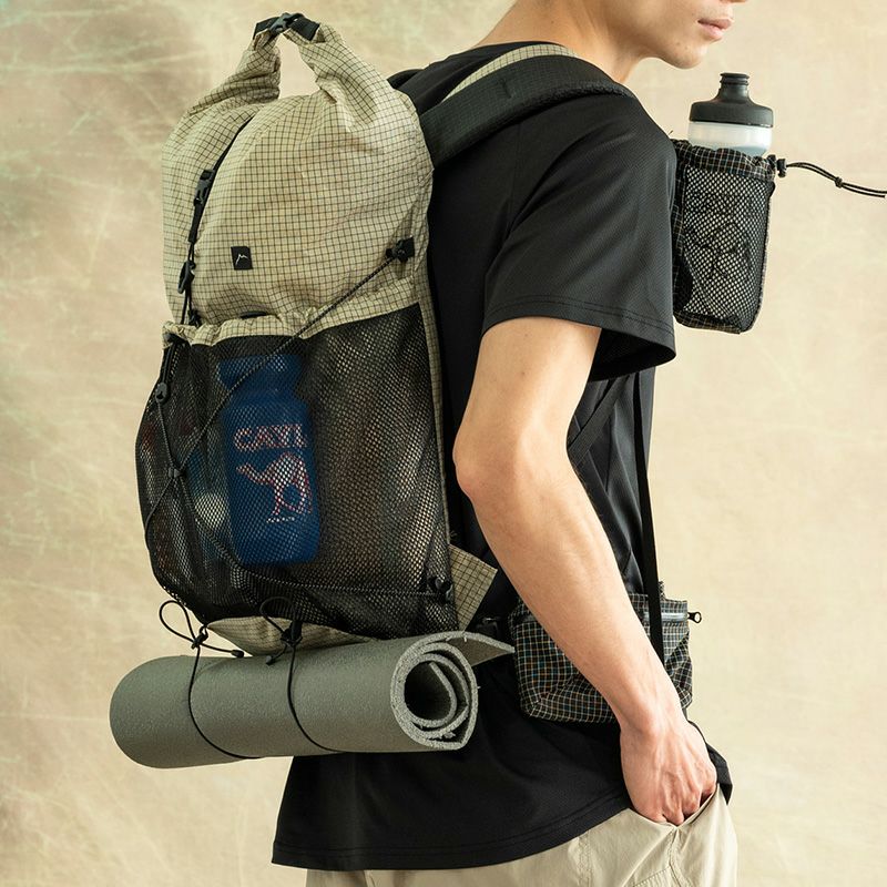 CAYL | Gaya Roll Top B-Grid Mesh ケイル ガヤ ロールトップ