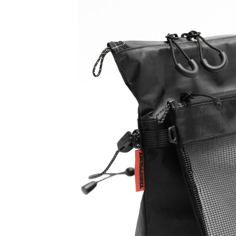 【新品未使用】TAR(P)MENT HOUR Sacoche BLACK TAR(P)MENT タープメント HOUR Sacoche アワーサコッシュ | TECH