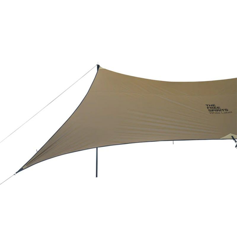 THE FREE SPIRITS 自由之魂 ザフリースピリッツ Diamond tarp 70D silicon with silver  coating (without pole) ダイアモンドタープ | TECH COUNTRY