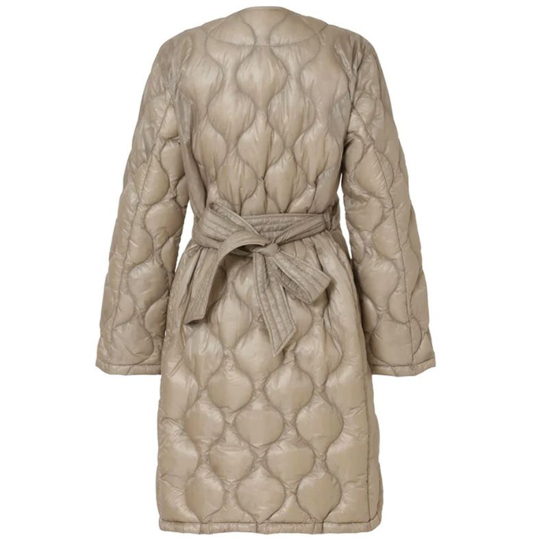 NANGA ナンガ ONION QUILT NO COLLAR DOWN HALF COAT(WOMEN