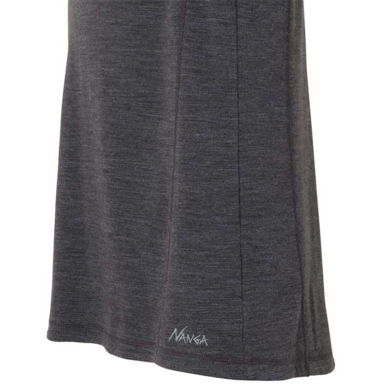 LAST1】NANGA ナンガ MERINO WOOL BASE LAYER L/S TOP メリノウール