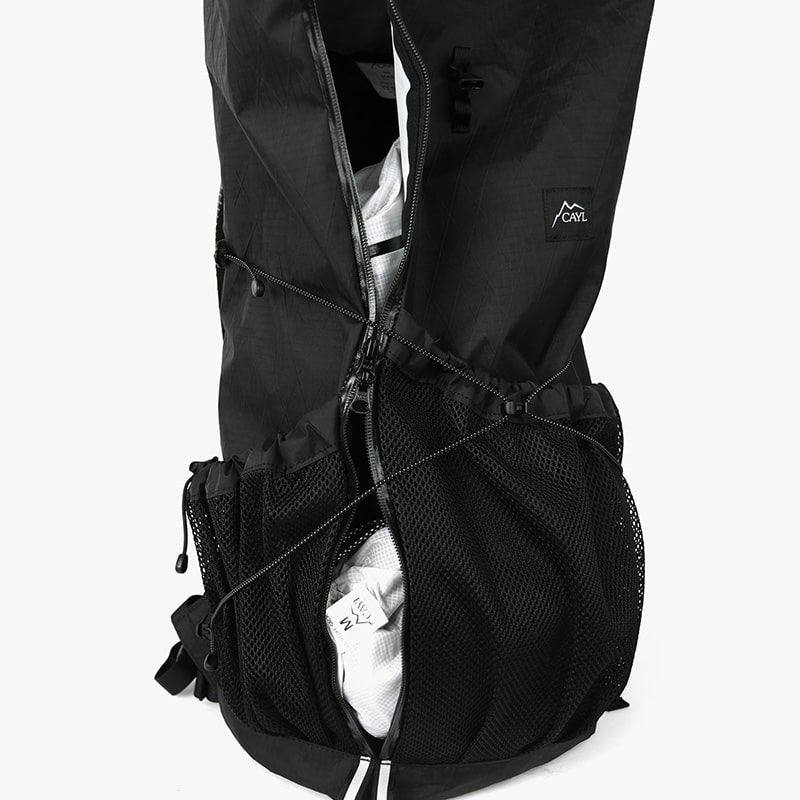 CAYL Mari Roll Top ケイル マリ ロールトップ Black CAYL ケイル Mari Roll Top SM B-Grid - Nicetime Mountain