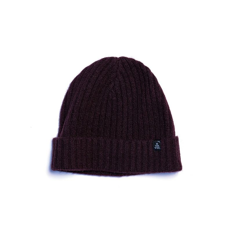 美品　arts&science ニットキャップ 黒 ヤクウール　フリーサイズ arts&science ニットキャップ 黒 ヤクウール