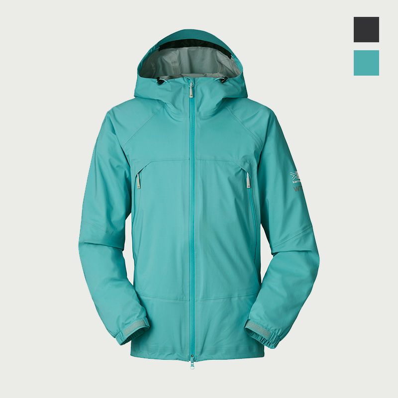 Karrimor カリマー パイオニアコート BlackBK L 防水透湿/3Way/軽量 ジャケット レインコートとして常備したい、カリマーのパッカブル耐水コート