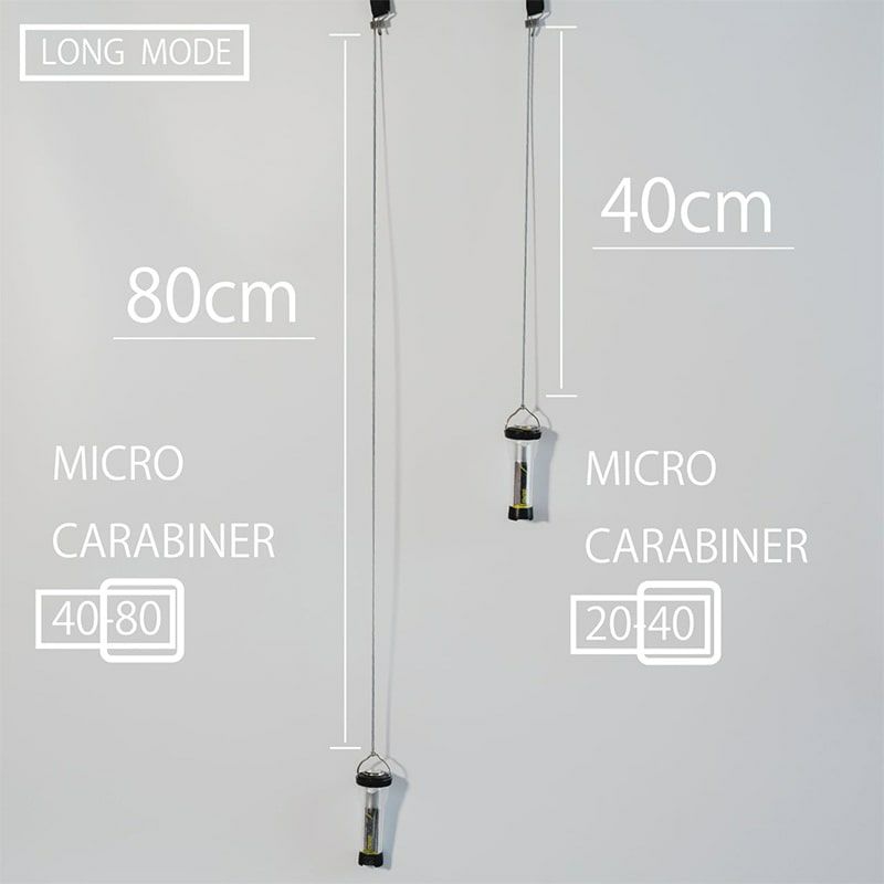 KURASHI MADE クラシメイド MICRO CARABINER ALM マイクロ