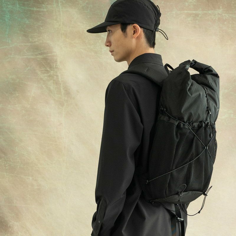 LAST1】CAYL | Gaya Roll Top Grid Solid ケイル ガヤロール