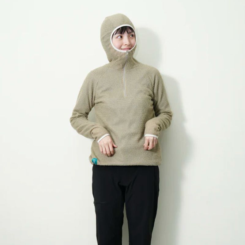 ULSUS ウルサス　ハーフジップフーディー / 1/2 Zip Hoodie 当日出荷可] ULSUS 1/2 Zip Hoodie Smoky Gray [ウルサス]