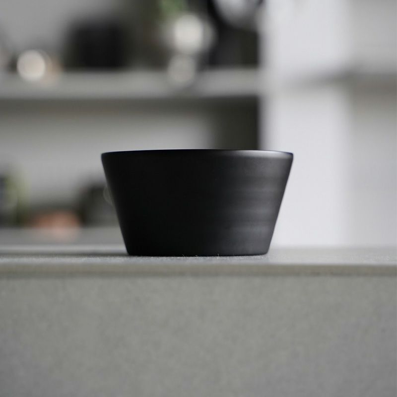LOG ログ Teon bowl 370 越前漆器ver. Matte Black テオン