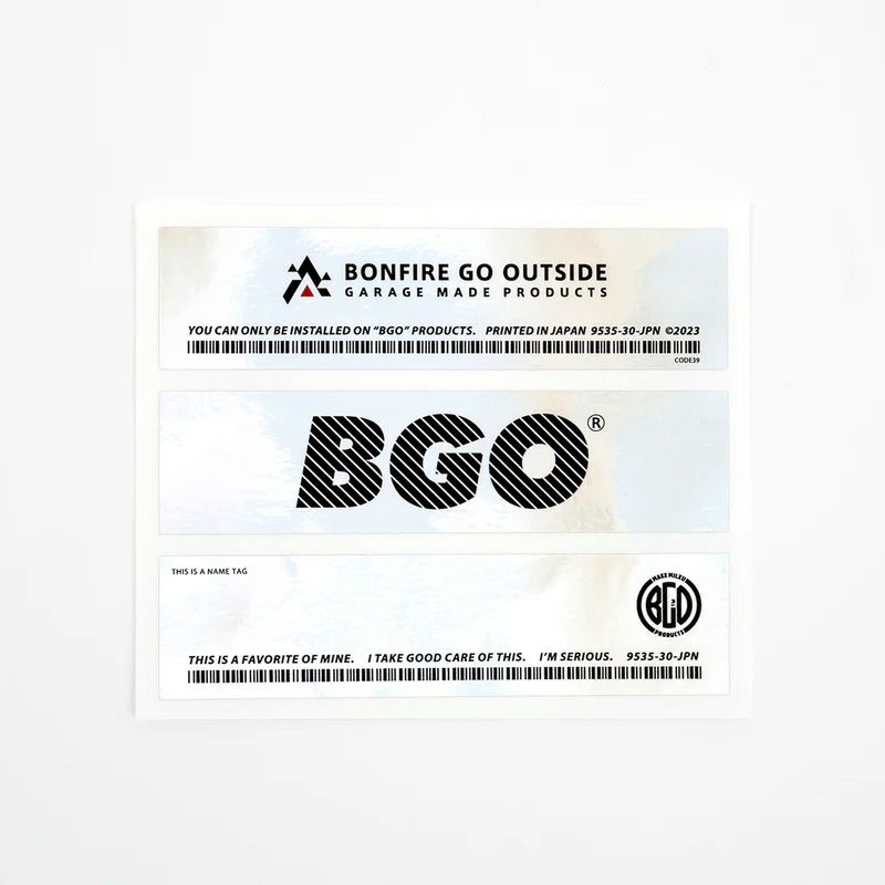 放送大学 割引 BONFIRE GO OUTSIDE ボンファイヤーゴーアウトサイド STICKER テント・タープ