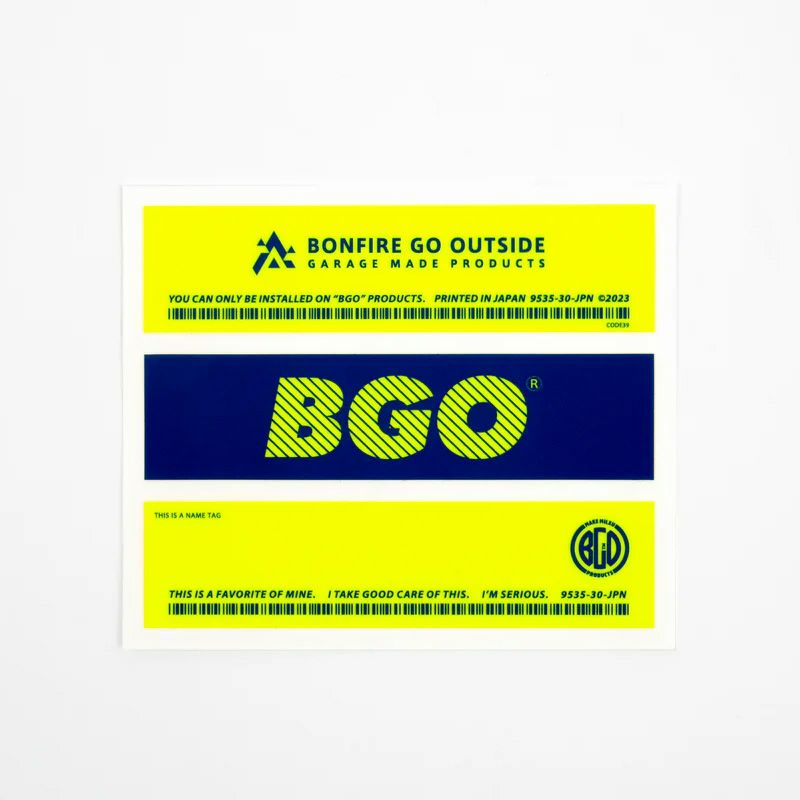 BGO | BONFIRE GO OUTSIDE